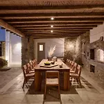 Amra - Secluded Mykonos Haven With Sea Views, Heated Pool, Gym & Hammam ヴィラ