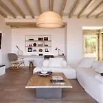 ヴィラ Amra - Secluded Mykonos Haven With Sea Views, Heated Pool, Gym & Hammam *