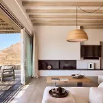 ヴィラ Amra - Secluded Mykonos Haven With Sea Views, Heated Pool, Gym & Hammam