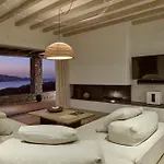 Amra - Secluded Mykonos Haven With Sea Views, Heated Pool, Gym & Hammam ヴィラ *