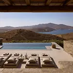 Amra - Secluded Mykonos Haven With Sea Views, Heated Pool, Gym & Hammam ヴィラ