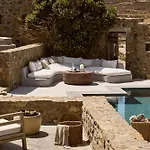 Amra - Secluded Mykonos Haven With Sea Views, Heated Pool, Gym & Hammam * Ftelia (Mykonos)
