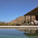 ヴィラ Amra - Secluded Mykonos Haven With Sea Views, Heated Pool, Gym & Hammam *