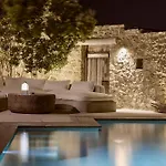 Amra - Secluded Mykonos Haven With Sea Views, Heated Pool, Gym & Hammam * Ftelia (Mykonos)