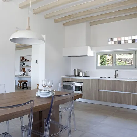 فيلة Amra - Secluded Mykonos Haven With Sea Views, Heated Pool, Gym & Hammam فتيليا