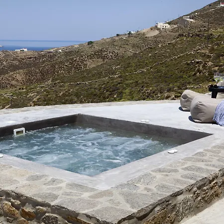 Amra - Secluded Mykonos Haven With Sea Views, Heated Pool, Gym & Hammam فيلة *