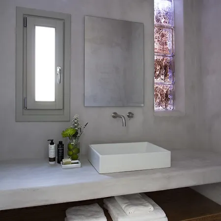 Amra - Secluded Mykonos Haven With Sea Views, Heated Pool, Gym & Hammam فيلة