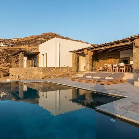 فيلة Amra - Secluded Mykonos Haven With Sea Views, Heated Pool, Gym & Hammam فتيليا