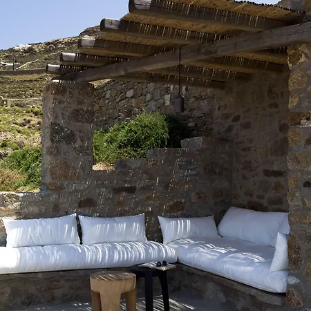 فيلة Amra - Secluded Mykonos Haven With Sea Views, Heated Pool, Gym & Hammam فتيليا