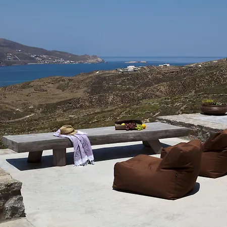 Amra - Secluded Mykonos Haven With Sea Views, Heated Pool, Gym & Hammam فيلة فتيليا