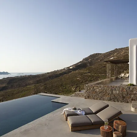 Amra - Secluded Mykonos Haven With Sea Views, Heated Pool, Gym & Hammam فيلة *
