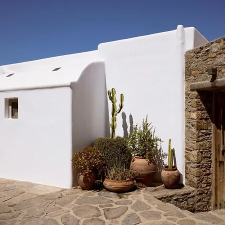 Amra - Secluded Mykonos Haven With Sea Views, Heated Pool, Gym & Hammam Fteliá