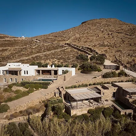 Amra - Secluded Mykonos Haven With Sea Views, Heated Pool, Gym & Hammam Fteliá