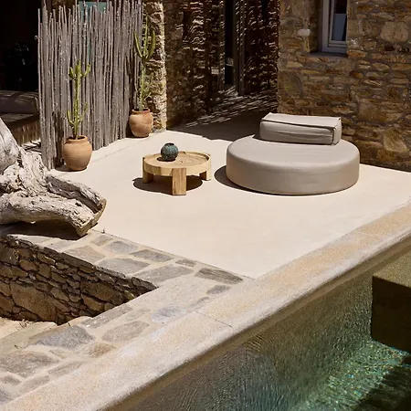 Amra - Secluded Mykonos Haven With Sea Views, Heated Pool, Gym & Hammam