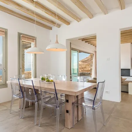 فيلة Amra - Secluded Mykonos Haven With Sea Views, Heated Pool, Gym & Hammam فتيليا