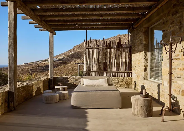 Amra - Secluded Mykonos Haven With Sea Views, Heated Pool, Gym & Hammam *
