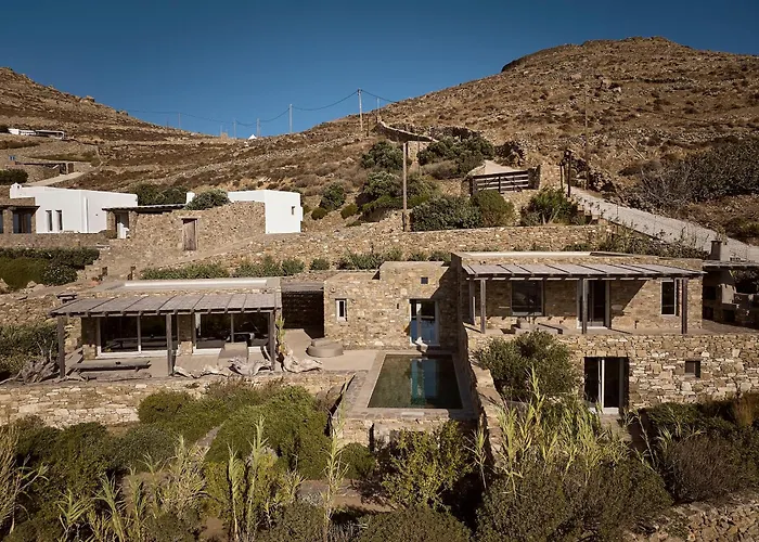 Amra - Secluded Mykonos Haven With Sea Views, Heated Pool, Gym & Hammam * 法蒂亚