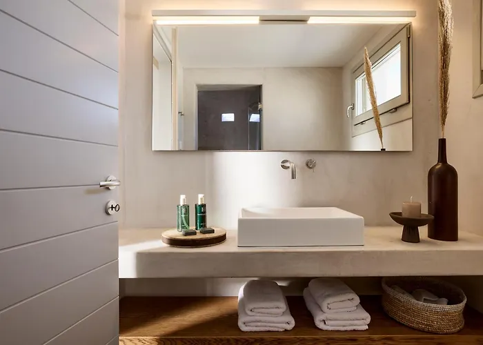 Amra - Secluded Mykonos Haven With Sea Views, Heated Pool, Gym & Hammam 别墅 *