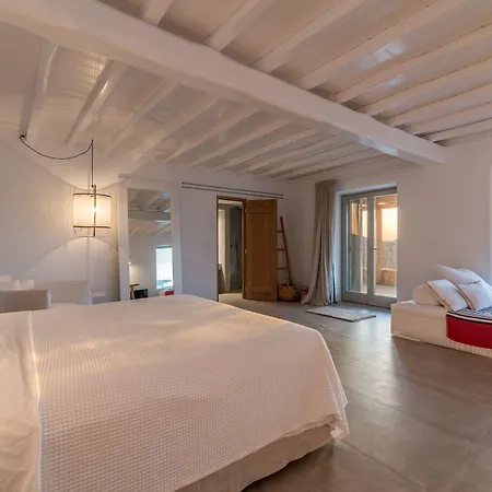 Amra - Secluded Mykonos Haven With Sea Views, Heated Pool, Gym & Hammam Villa