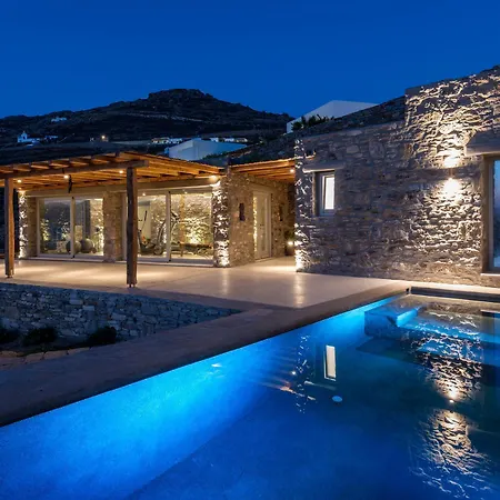 Amra - Secluded Mykonos Haven With Sea Views, Heated Pool, Gym & Hammam *