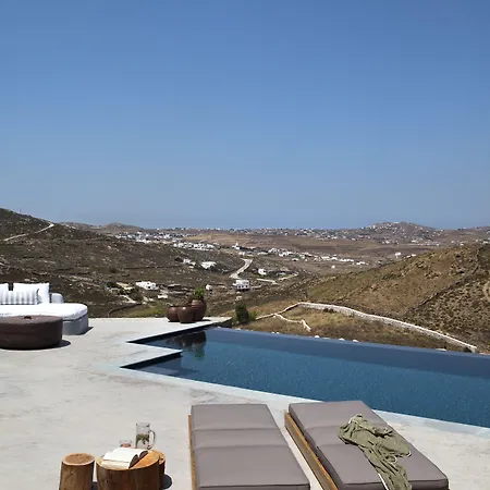 Amra - Secluded Mykonos Haven With Sea Views, Heated Pool, Gym & Hammam Villa *