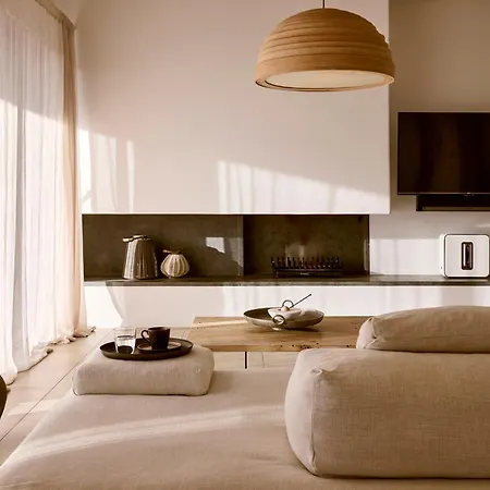 Amra - Secluded Mykonos Haven With Sea Views, Heated Pool, Gym & Hammam וילה פטליה