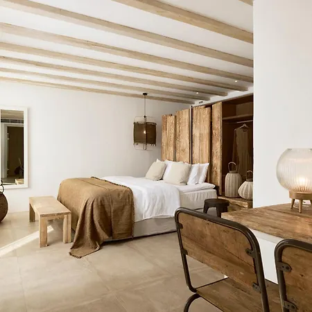 וילה Amra - Secluded Mykonos Haven With Sea Views, Heated Pool, Gym & Hammam