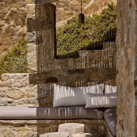 וילה Amra - Secluded Mykonos Haven With Sea Views, Heated Pool, Gym & Hammam *