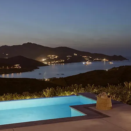 Amra - Secluded Mykonos Haven With Sea Views, Heated Pool, Gym & Hammam * פטליה