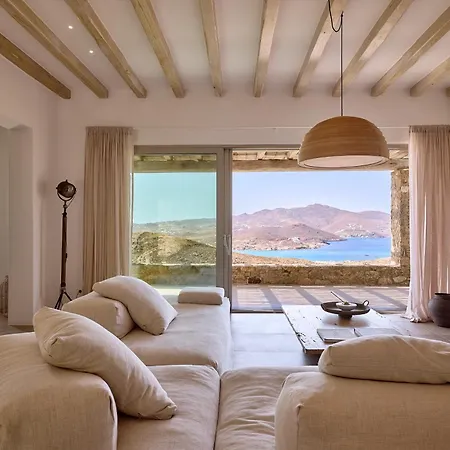 Amra - Secluded Mykonos Haven With Sea Views, Heated Pool, Gym & Hammam