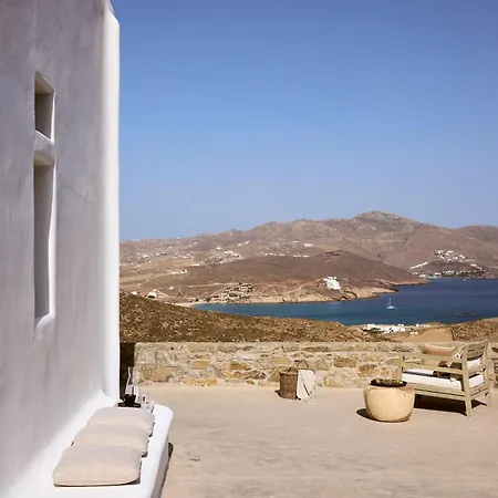 Amra - Secluded Mykonos Haven With Sea Views, Heated Pool, Gym & Hammam ヴィラ