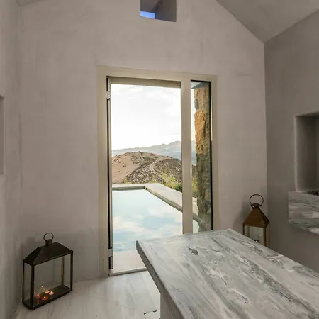 Villa Amra - Secluded Mykonos Haven With Sea Views, Heated Pool, Gym & Hammam