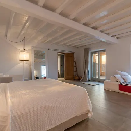 Amra - Secluded Mykonos Haven With Sea Views, Heated Pool, Gym & Hammam فيلة *