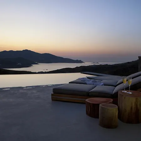 Amra - Secluded Mykonos Haven With Sea Views, Heated Pool, Gym & Hammam