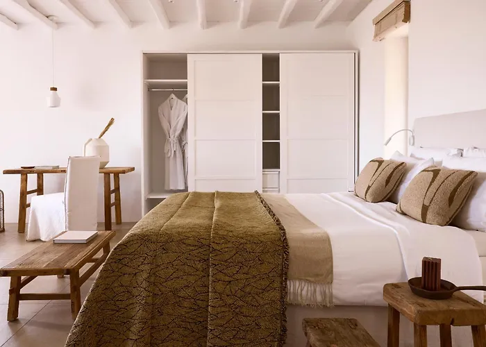 Amra - Secluded Mykonos Haven With Sea Views, Heated Pool, Gym & Hammam Villa *